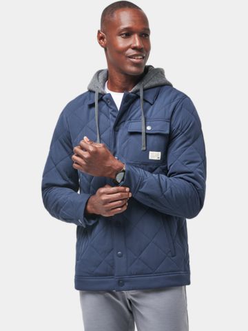 TravisMathew GREY WAVE Thermo Jacke navy
