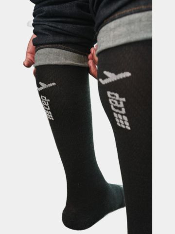 CEP Flight Compression Socks Tall Women schwarz