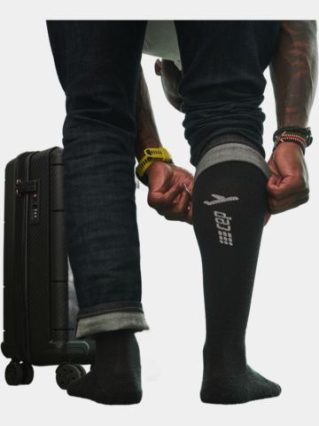 CEP  Flight Compression Socks Tall Men schwarz