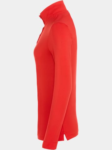 Valiente  Stehkragen mit Knöpfen Thermo Unterzieher rot