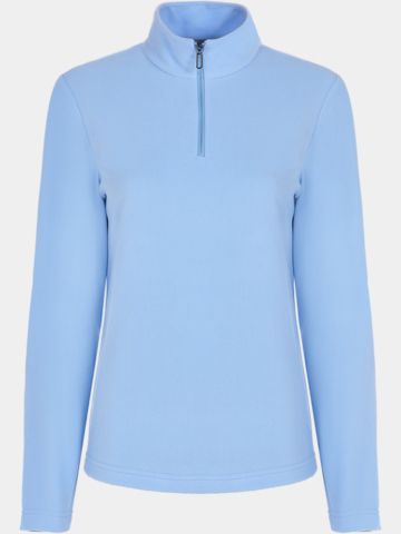 Valiente Fleece Midlayer hellblau