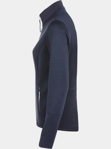 Valiente  Melange Stretch Jacke navy