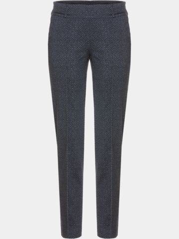 Valiente STELLA Druck Satin-Stretch Schlupf lang Hose fancy