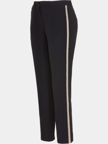Valiente  KARLA Stretch Twilll lang Hose schwarz