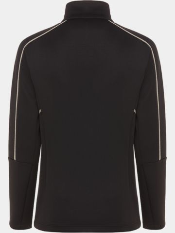 Valiente Struktur Power Stretch Jacke schwarz