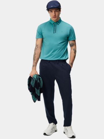 J.Lindeberg  Viktor Halbarm Polo grün