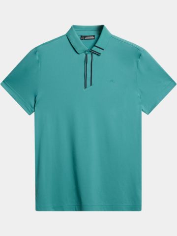 J.Lindeberg Viktor Halbarm Polo grün