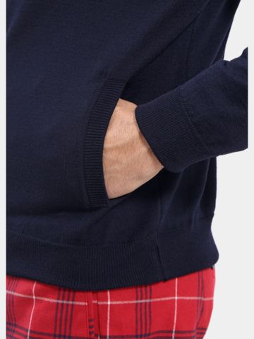 Chervo Nascondino Windstopp Strick navy