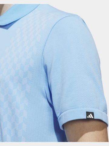 adidas U365T PKNT Halbarm Polo hellblau