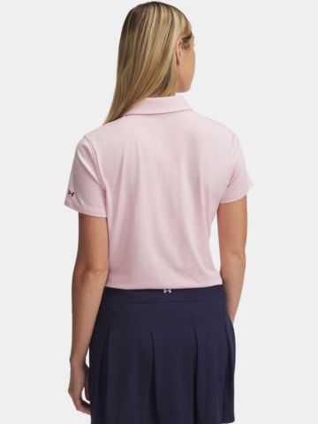Under Armour UA Playoff Halbarm Polo rosa