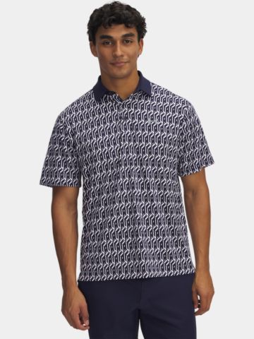 Under Armour Playoff 3.0 Pr.Polo UA Club Cube Halbarm Polo navy