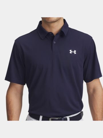 Under Armour T2G Pique Halbarm Polo navy
