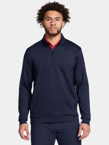 Under Armour Drive Pullover Stretch Midlayer navy