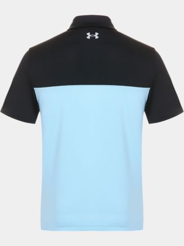 Under Armour T2 Color Block Halbarm Polo hellblau