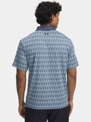 Under Armour Playoff 3.0 Pr. UA Club Cube Halbarm Polo hellblau