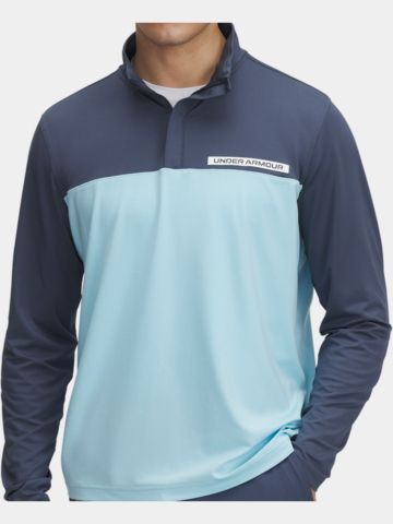 Under Armour T2G 1/4 Zip Stretch Midlayer hellblau