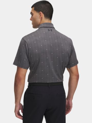 Under Armour Playoff 3.0 Pr. Deuces Slice Halbarm Polo schwarz
