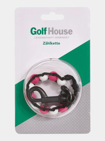 Golf House Zählkette pink