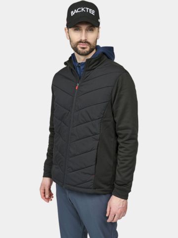 Backtee Hybrid Stretch Jacke schwarz