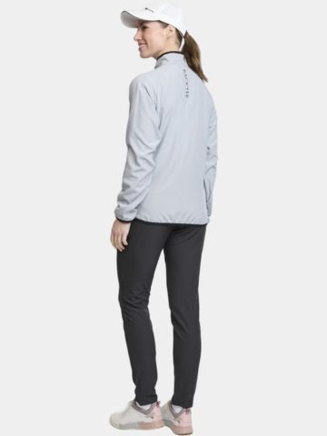 Backtee  Ladies 80G Packable Shield Windstopp Jacket gray