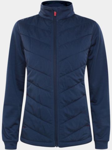 Backtee Ladies Hybrid Thermo Jacke navy