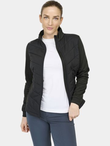 Backtee Ladies Hybrid Thermo Jacke schwarz