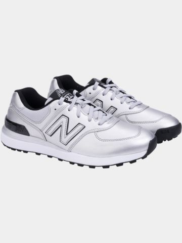 New Balance 574 Greens SL Golfschuhe silber