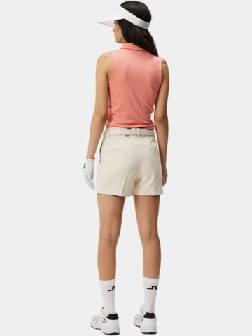 J.Lindeberg  Dena Sleeveless Top ohne Arm Polo rosa