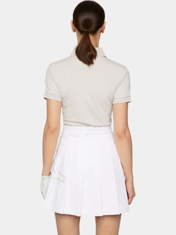 J.Lindeberg  Tour Tech Halbarm Polo sand