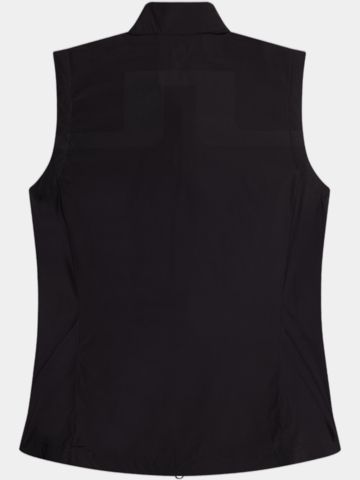 J.Lindeberg Thorine Windstopp Weste schwarz