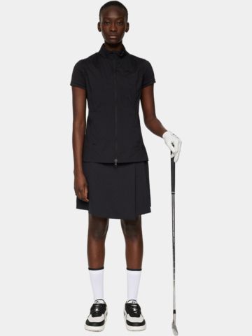 J.Lindeberg Thorine Windstopp Weste schwarz