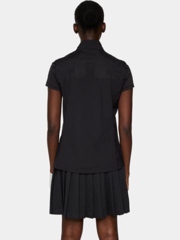 J.Lindeberg Thorine Windstopp Weste schwarz