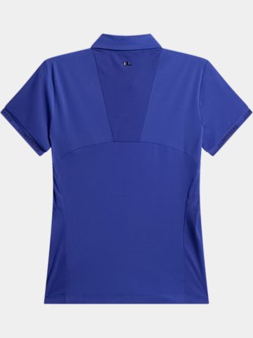 J.Lindeberg  Becca Halbarm Polo blau