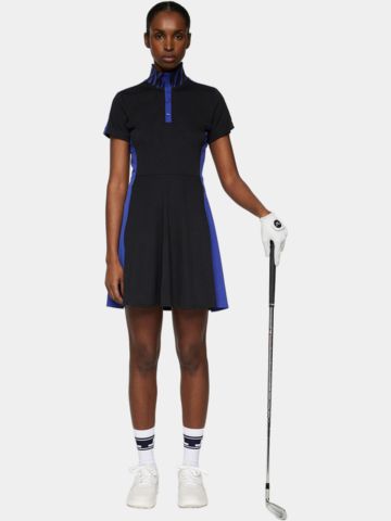 J.Lindeberg  Piper Golf Dress GH Halbarm Kleid schwarz