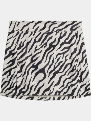 J.Lindeberg Amelie Mid Print Skirt kurz Skort schwarz