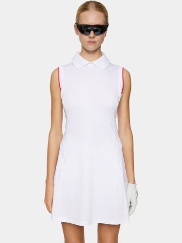 J.Lindeberg Vida Dress ohne Arm Kleid weiß