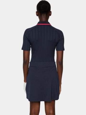 J.Lindeberg Mandy Halbarm Polo navy