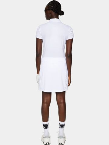 J.Lindeberg  Amelie Mid Skirt kurz Skort weiß