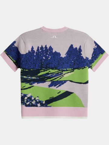 J.Lindeberg  Nico Knitted Top Pullover Strick rosa