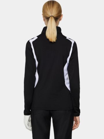 J.Lindeberg Mae Quarter Zip Stretch Midlayer schwarz