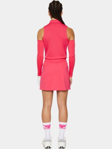 J.Lindeberg Amelie Mid Skirt kurz Skort pink