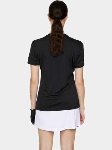 J.Lindeberg  Ada Halbarm T-Shirt schwarz