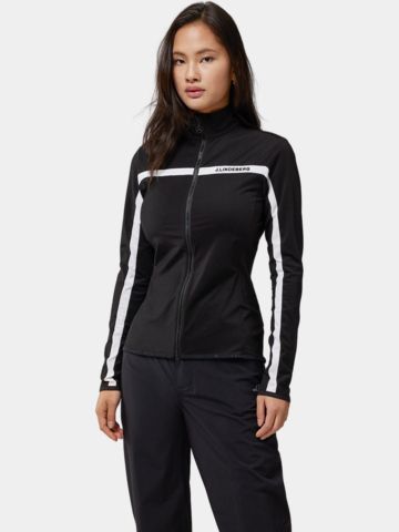 J.Lindeberg Janice Mid Layer Stretch Jacke schwarz