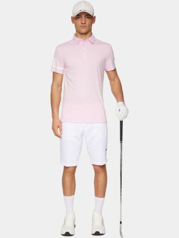 J.Lindeberg  Heath Halbarm Polo rosa