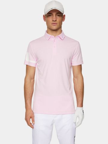 J.Lindeberg Heath Halbarm Polo rosa