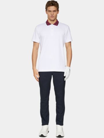 J.Lindeberg  Kater Halbarm Polo weiß