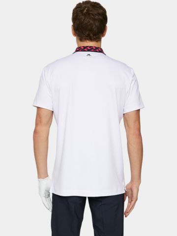 J.Lindeberg Kater Halbarm Polo weiß