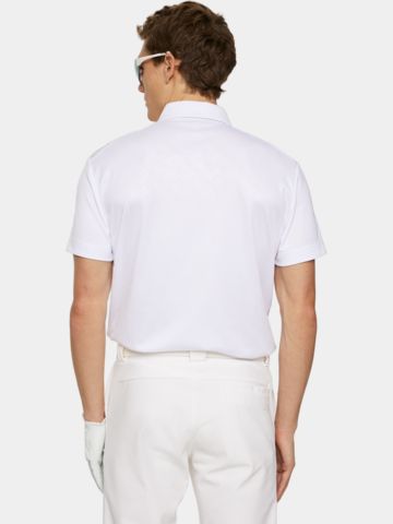 J.Lindeberg  Peat Halbarm Polo weiß