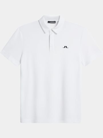 J.Lindeberg  Peat Halbarm Polo weiß