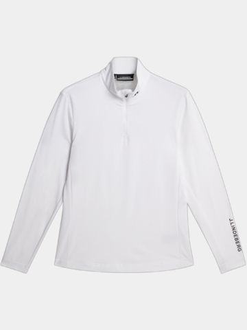 J.Lindeberg  Tour Tech Stretch Midlayer weiß
